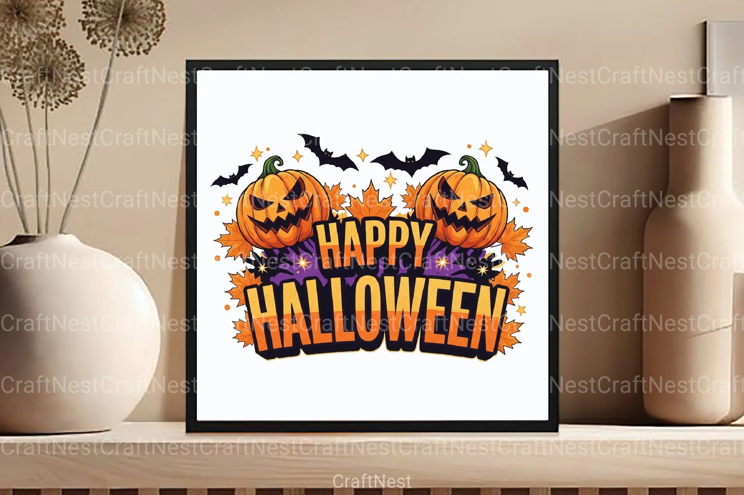 Happy Halloween Clipart Bundle 55 - CraftNest - Digital Crafting and Art