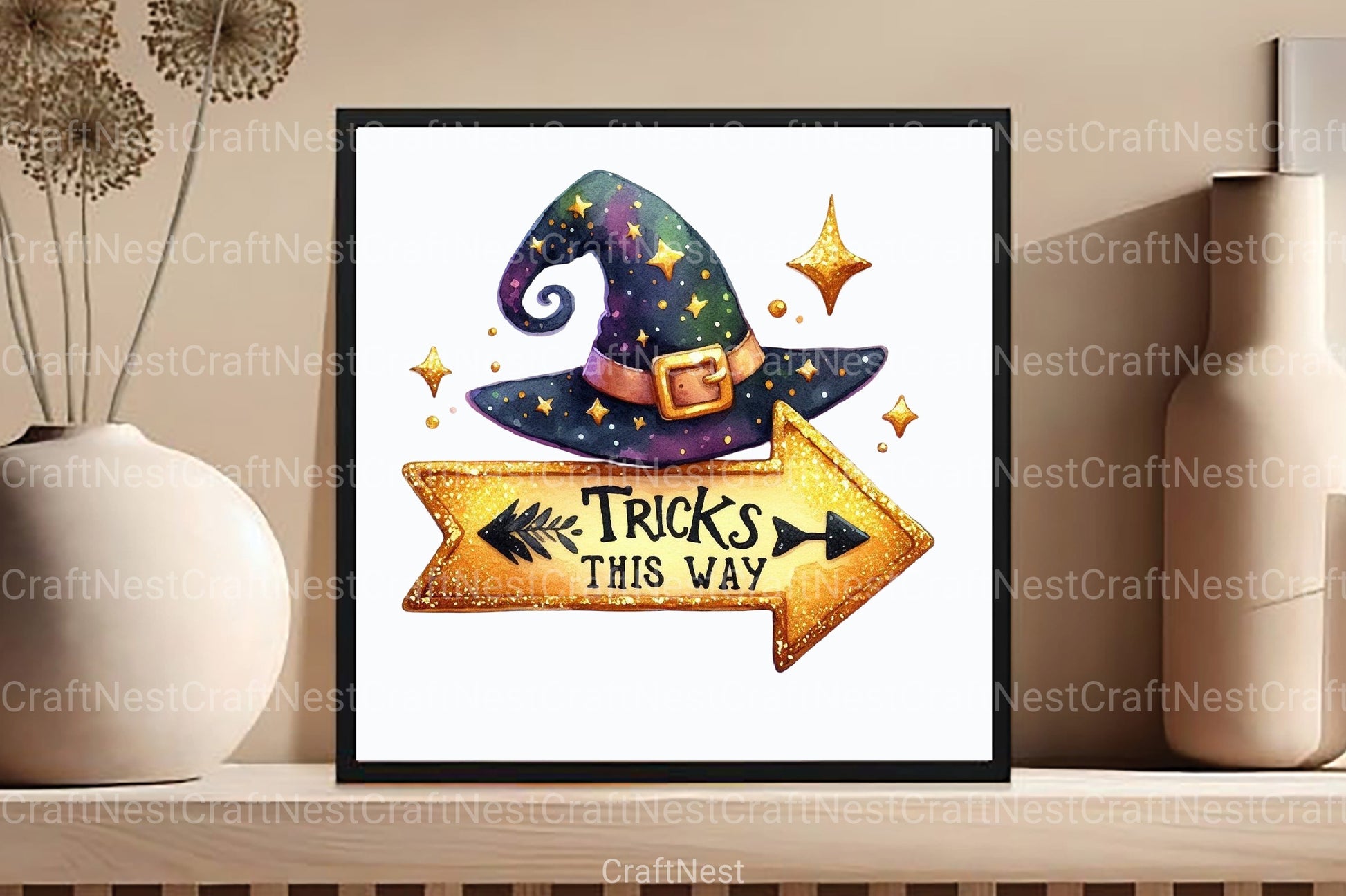 Tricks This Way Clipart Bundle - CraftNest - Digital Crafting and Art