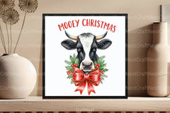 Mooey Christmas Clipart Bundle 88 - CraftNest - Digital Crafting and Art