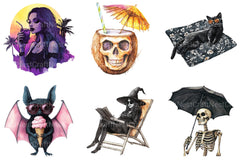 Gothic Summer Clipart Bundle 3 - CraftNest - Digital Crafting and Art