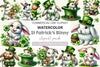 St Patrick's Bunny Clipart Bundle
