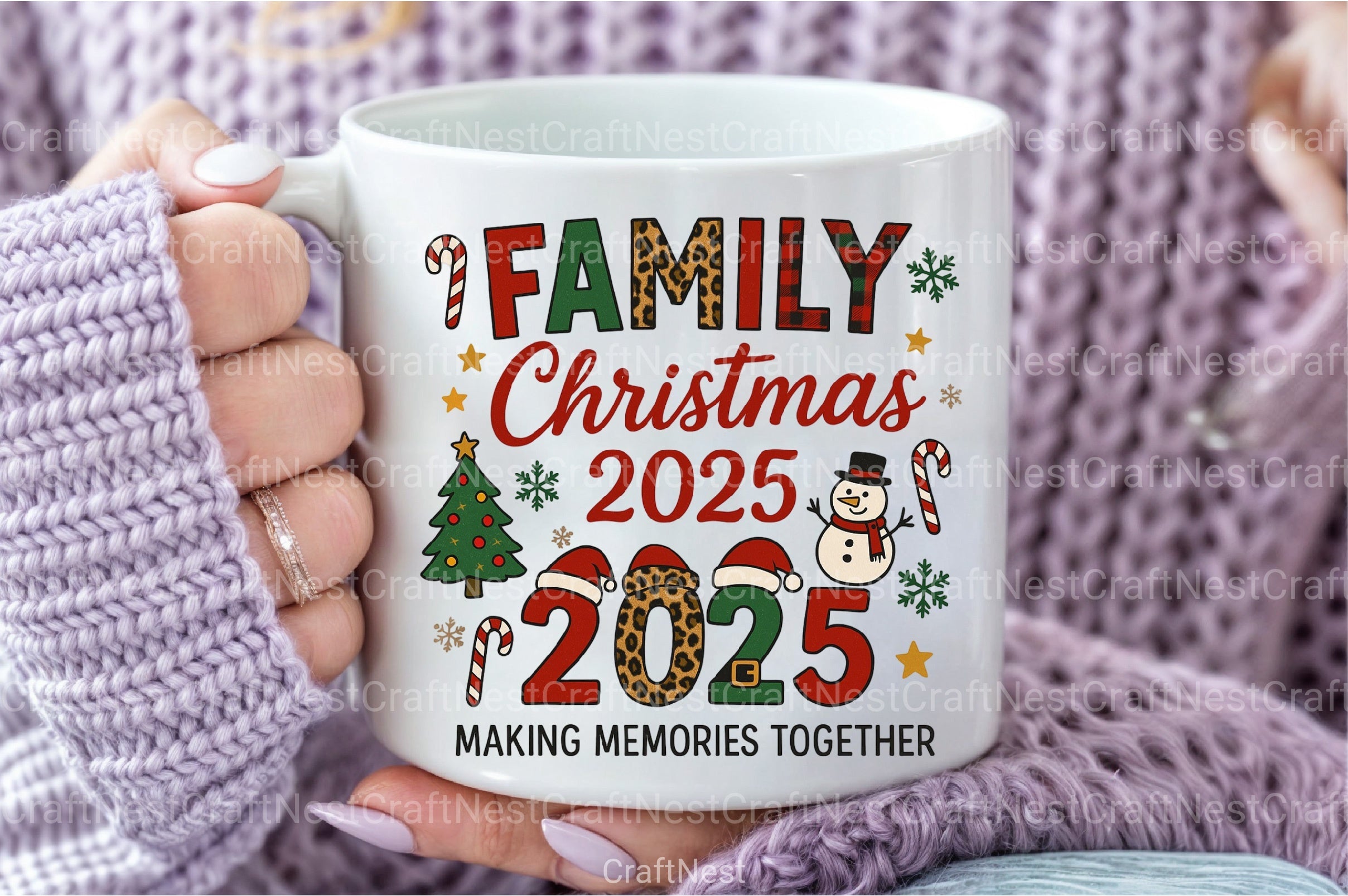 Watercolor Christmas Clipart Bundle - CraftNest - Digital Crafting and Art