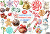 Christmas Candy Clipart Bundle