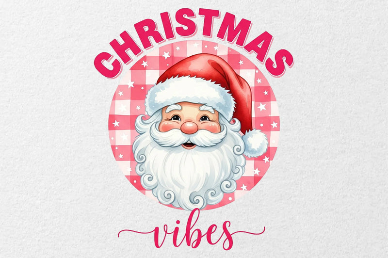 Pink Christmas Clipart Bundle - CraftNest - Digital Crafting and Art