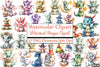 Whimsical Dragon Clipart Bundle
