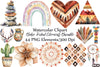 Boho Tribal Elements Clipart Bundle