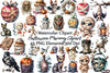 Halloween Mummy Clipart Bundle 99