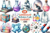 Science Lab Clipart Bundle