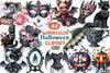 Gothic Coquette Halloween Clipart Bundle 1