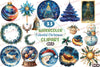 Celestial Christmas Clipart Bundle1