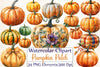 Pumpkin Patch Thanksgiving Clipart Bundle