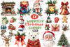 Christmas Clipart Bundle Set