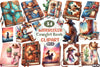 Western Cowgirl Book Clipart Bundle 2