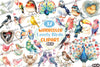 Lovely Birds Clipart Bundle