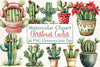 Christmas Cactus Clipart Bundle 145