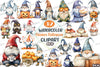 Gnomes Halloween Clipart Bundle