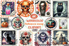 Halloween Stamp Clipart Bundle 1