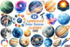 Solar System Clipart Bundle