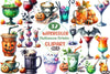 Halloween Drinks Clipart Bundle