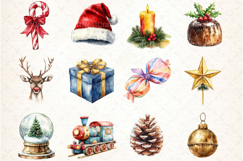 Christmas Clipart Bundle 9 - CraftNest - Digital Crafting and Art
