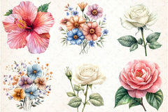 Flowers Vol Clipart Bundle - CraftNest - Digital Crafting and Art