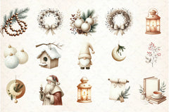 Nordic Christmas Clipart Bundle - CraftNest - Digital Crafting and Art