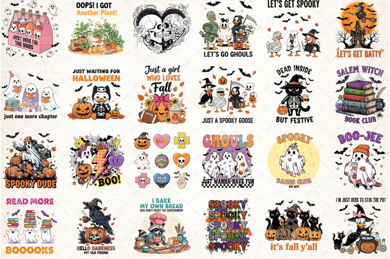 Funny Halloween Clipart Bundle 13 - CraftNest - Digital Crafting and Art