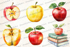Apple Clipart Bundle - CraftNest - Digital Crafting and Art