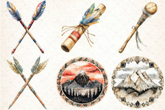 Native Culture Clipart Bundle - CraftNest - Digital Crafting and Art
