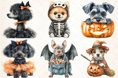 Halloween Dog Clipart Bundle 44 - CraftNest - Digital Crafting and Art
