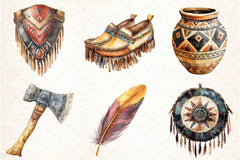 Native Culture Clipart Bundle - CraftNest - Digital Crafting and Art