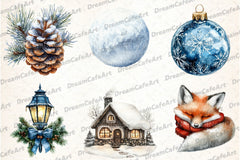 Chilly Christmas Day Clipart Bundle - CraftNest - Digital Crafting and Art