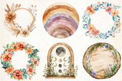 Baby Monthly Milestones Clipart Bundle - CraftNest - Digital Crafting and Art