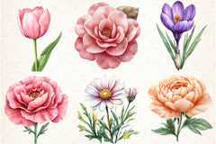 Flowers Vol Clipart Bundle - CraftNest - Digital Crafting and Art