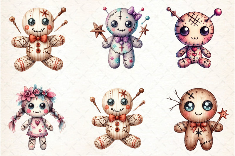 Voodoo Doll Clipart Bundle - CraftNest - Digital Crafting and Art