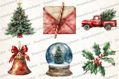 Christmas Clipart Bundle Set - CraftNest - Digital Crafting and Art