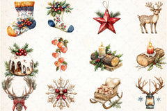 Baby's First Christmas Festive Clipart Bundle - CraftNest - Digital Crafting and Art