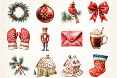 Christmas Clipart Bundle 9 - CraftNest - Digital Crafting and Art