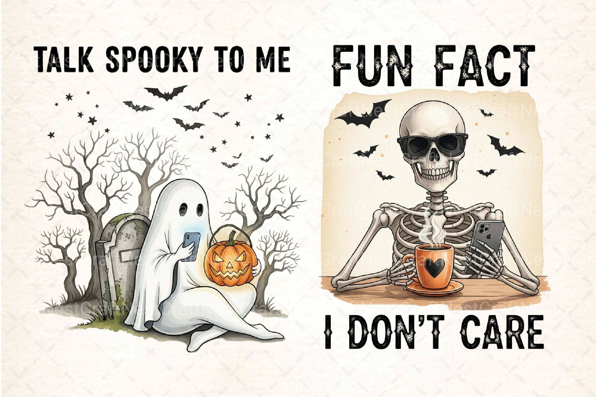 Halloween Clipart Bundle 99 - CraftNest - Digital Crafting and Art