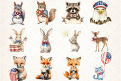 Labor Day Animals Clipart Bundle - CraftNest - Digital Crafting and Art