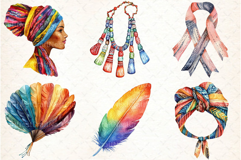 World Indigenous Peoples Day Clipart Bundle - CraftNest - Digital Crafting and Art