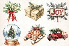 Christmas Decor Clipart Bundle - CraftNest - Digital Crafting and Art