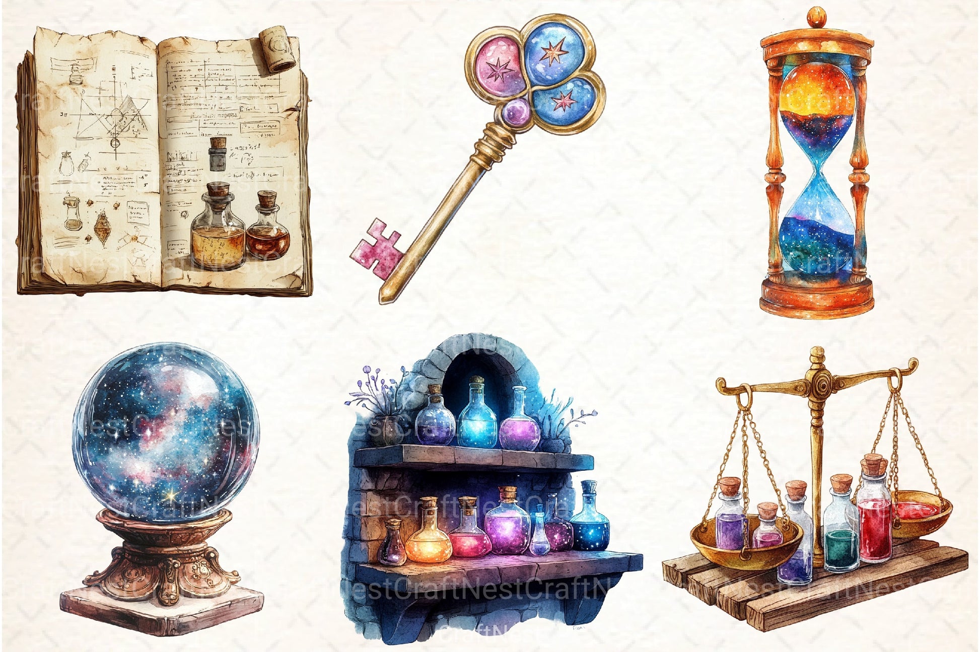 Alchemy Clipart Bundle - CraftNest - Digital Crafting and Art