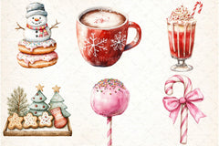 Sweet Christmas Clipart Bundle 7 - CraftNest - Digital Crafting and Art