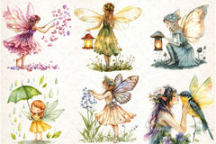 Garden Fairy Clipart Bundle - CraftNest - Digital Crafting and Art