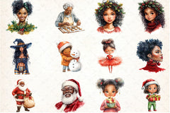 Antique Nordic Christmas Clipart Bundle - CraftNest - Digital Crafting and Art