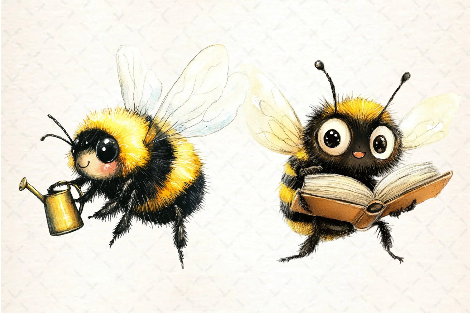 Bumblebee Clipart Bundle - CraftNest - Digital Crafting and Art