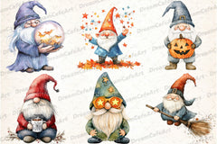 Gnomes Halloween Clipart Bundle - CraftNest - Digital Crafting and Art