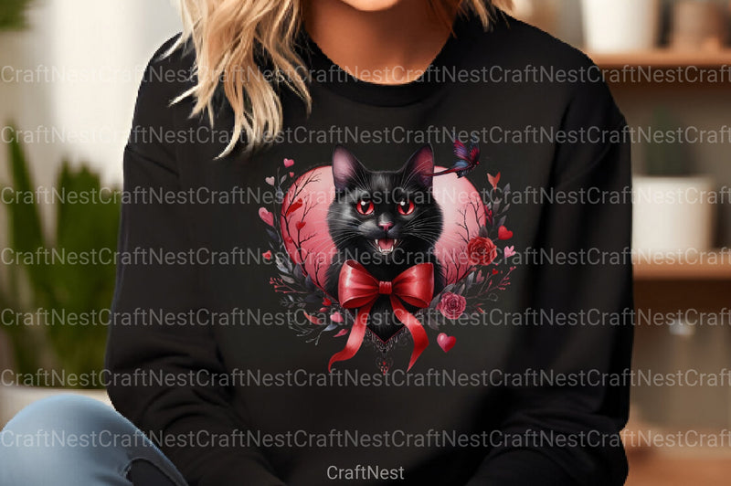 Black Cat Clipart Bundle 99 - CraftNest - Digital Crafting and Art