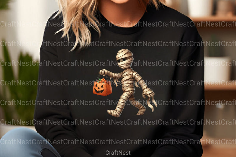 Halloween Mummy Clipart Bundle 99 - CraftNest - Digital Crafting and Art